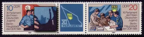 2609-2610 FDJ-ZD avec PLF 2699: point dans la chemise, boîte 37, frais de port **