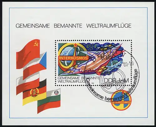 Bloc 58 Programme Interkosmos 1980, ESSt Berlin