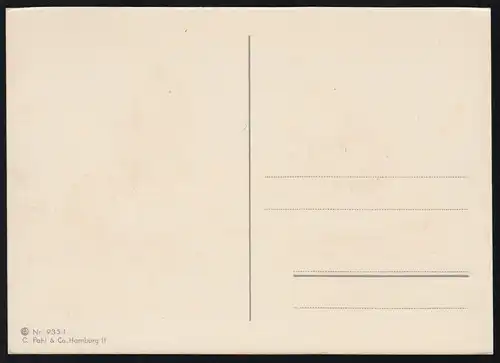 Humor-AK Wird der Klügere nachgeben? Bären beim Schach, ungebraucht, um 1920