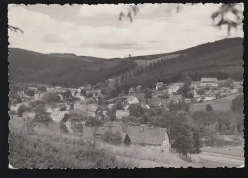 Temple de la poste de campagne Smalzgrube sur Annaberg-Buchholz/Erzgebirge SSt 1958 sur AK
