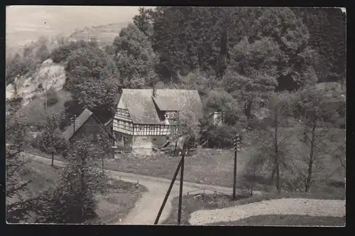 Temple de l'Arme de Terre par l EISFELD 8.7.1960 sur AK Tellerhammer moulin rouge