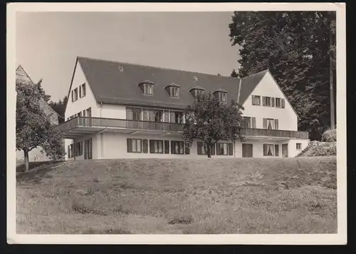 Le temple de Landpost Waldhilsbach par l'intermédiaire de HEIDELBERG 3 - 19.3.1965 sur AK Alter Kohlhof