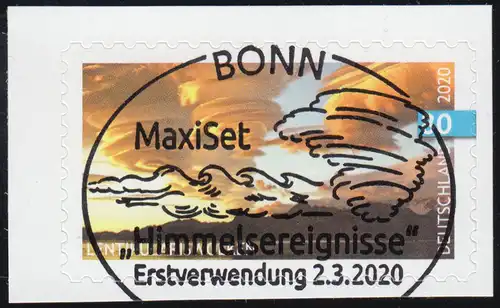 3531 Événements célestes: nuages de lenticularis, sk de FB 97, EV-O Bonn