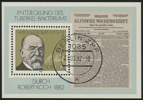 Block 67 Robert Koch 1982, Berlin ZPF 23.3.1982