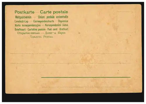 AK Agriculture: Panorama du village avec vaches, inutilisé vers 1920