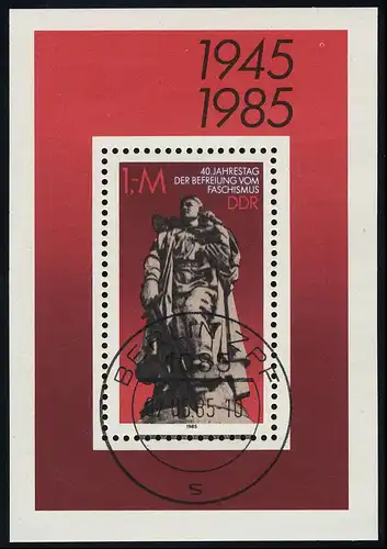 Bloc 82 Libération du fascisme 1985, VS-O Berlin ZPF