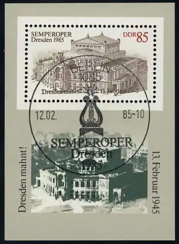 Block 80 Semperoper Dresden 1985, ESSt Berlin