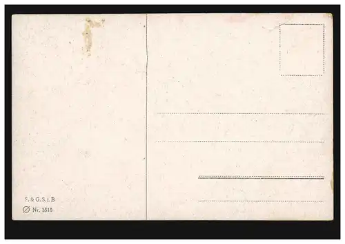 Animaux AK Trois Gemsen dans la montagne, inutilisé, vers 1920