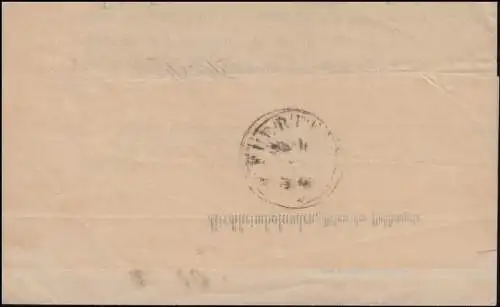 Bayern 37 Wappen 3 Pfennig auf Mahnung - Brief KIRCHHEIMBOLANDEN 23.1.