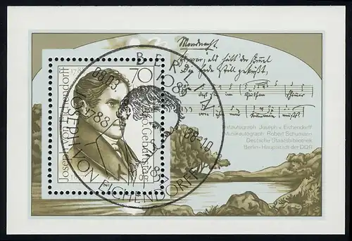 Bloc 92 Freiherr von Eichendorff 1988, Esst Berlin