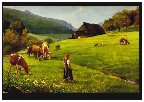 AK Forêt Noire: troupeaux de bovins et de caprins non utilisés