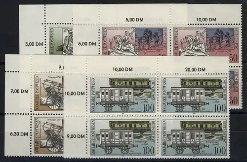 3354-33557 500 ans Post 1990, E-Vbl o.l. Taux **