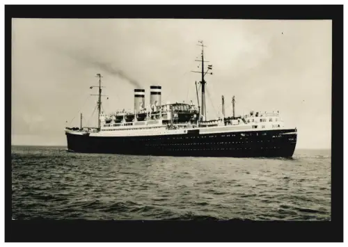 Foto-AK Schiffe: Dampfer NEW YORK der Hamburg-Amerika Linie, ungebraucht