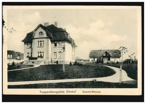 Photo AK camp d'entraînement militaire Appel d 'oreille: Appartement général, 18.3.16 vers Ragughn/Anhalt