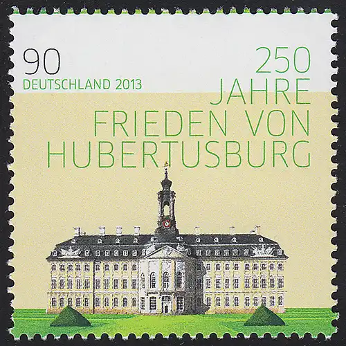 2985 Frieden von Hubertusburg, Rollenmarke ohne Nummer, STREIFENGUMMI **