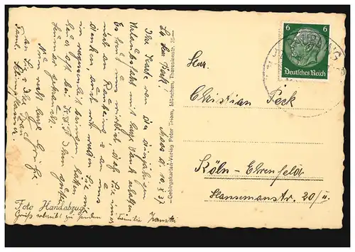 AK Agriculture: Bayerische Bauernstube, SSt RAUBÖING 10.10.1937