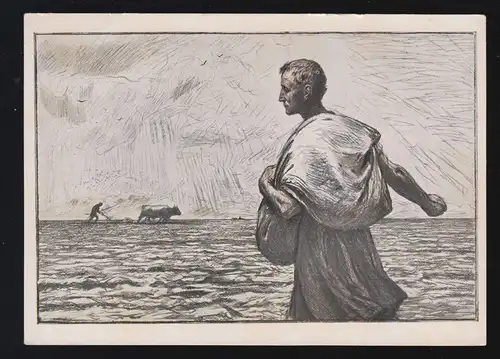 Béthel-AK Travaux de terrain: Semeur et charrues de bœufs, inutilisé