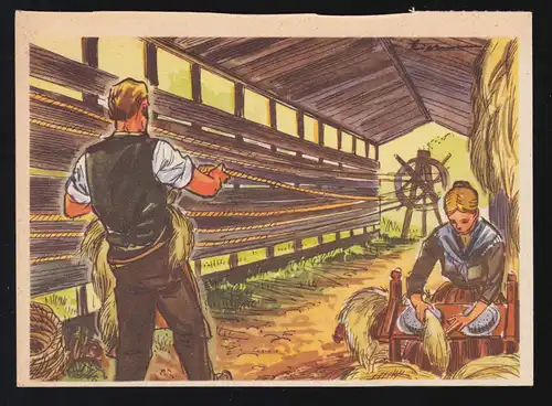 AA Agriculture: Dans la production de câbles, inutilisé, vers 1920