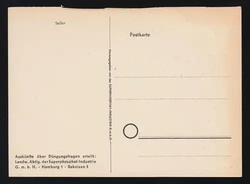 AA Agriculture: Dans la production de câbles, inutilisé, vers 1920