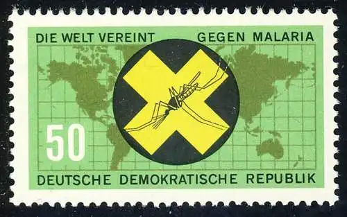 944 Kampf gegen Malaria 50 Pf **