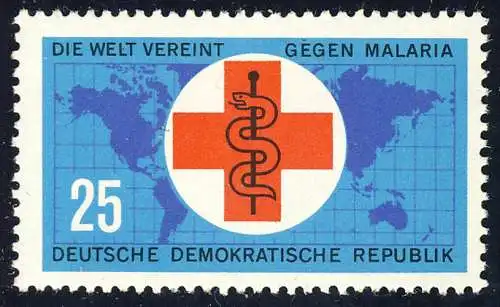 943 Kampf gegen Malaria 25 Pf **