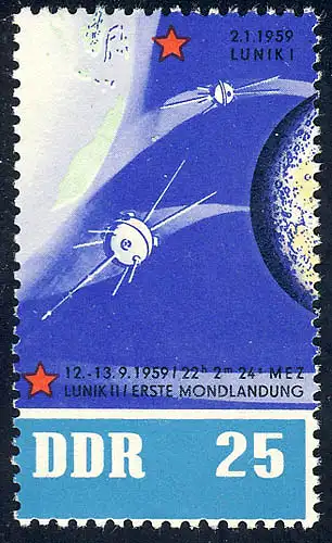 930 Sovj. Vols spatiaux Lunik 25 Pf **