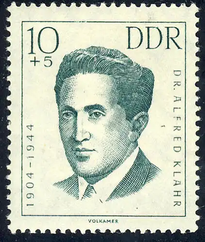 919 Antifaschisten Klahr 10+5 Pf **