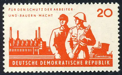 878 ouvriers NVA 20 Pf **