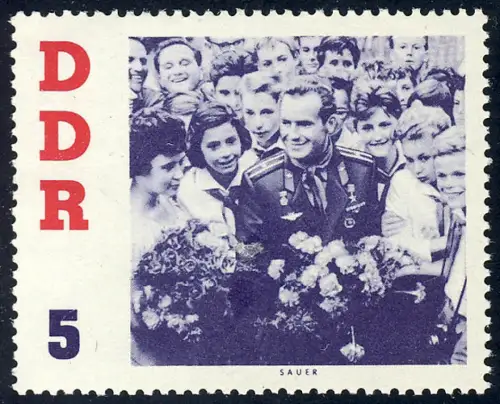 863 German Titow 5 Pf, postfrisch **