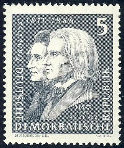 857 Franz Liszt 5 Pf **