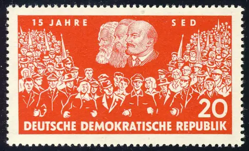 821 15 Jahre SED **