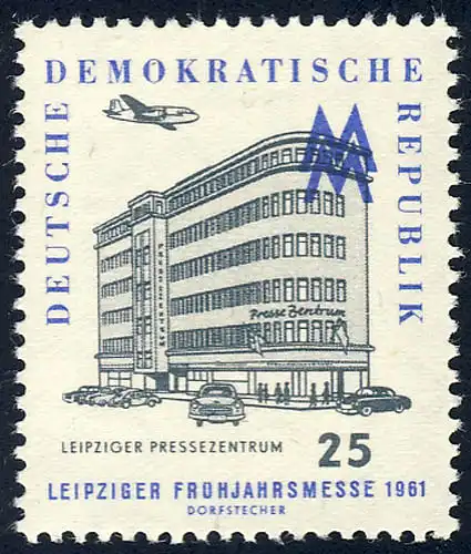 814 Leipziger Frühjahrsmesse 25 Pf **