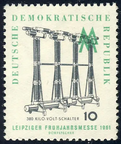 813 Leipziger Frühjahrsmesse 10 Pf **