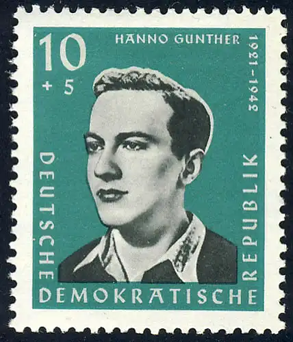 809 Gedenkstätten Buchenwald Günther 10+5 Pf **