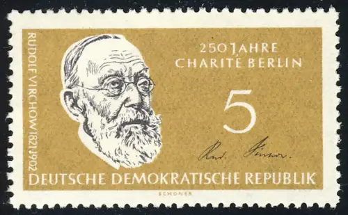 795 Humboldt-Universität/Charité Virchow 5 Pf, postfrisch **