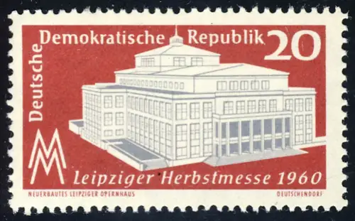 781 Leipziger Messe d'automne 20 Pf **