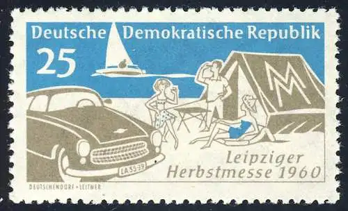 782 Leipziger Herbstmesse 25 Pf, postfrisch **