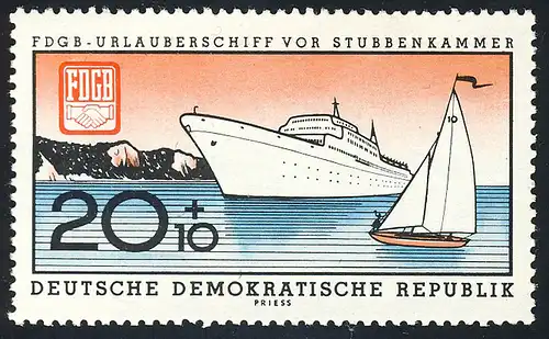 770 MS Fritz Heckert 20+10 Pf **