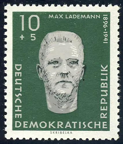 765 Mémorial de Sachsenhausen Lademann 10+5 Pf **