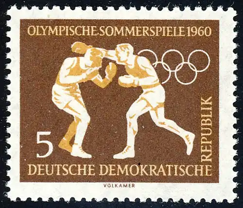 746 Olymp. Sommer-/Winterspiele Boxen 5 Pf **