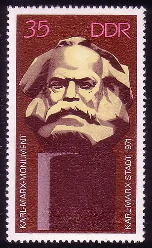 1706 Karl-Marx-Monument 35 Pf ** postfrisch