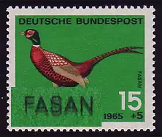 465DD Jugend 15 Pf - Doppeldruck schwarz, postfrisch **