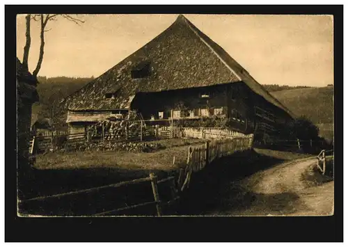 Photo AK Schwarzwaldhaus près de Neustadt, inutilisé vers 1930