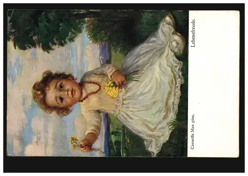 AK Corneille Max: Vivre heureux, TUCK'S CARTE POST 1263, inutilisé