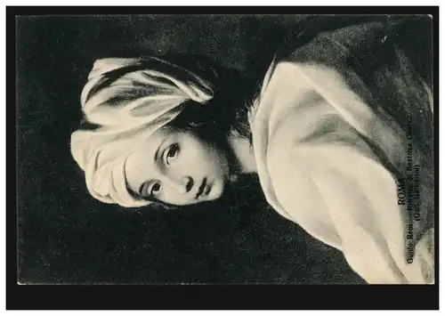 Künstler-AK Guido Reni: Portrait von Beatrice Cenci, ROM 6.8.1913