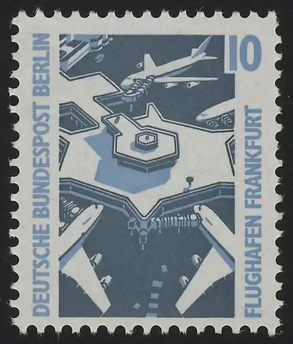 798 SWK 10 Pf, Einzelmarke + Nr. **