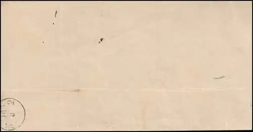 Prusse Préphilatelie enveloppe de lettre STETTIN 16.3. après le temple de la sortie de Gollnov