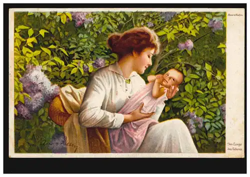 Künstler-AK Arno von Riesen: Im Lenze des Lebens, ungebraucht