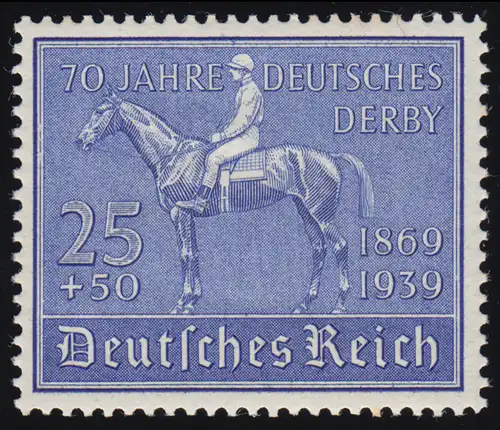 698 Deutsches Derby 1939 - Marke **