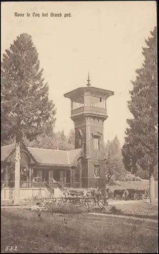 Poste de terrain BS Res.-Inf. - Regt. 441 de la 9e Landw. Div. 7.1.117 sur AK Tour d'excursion